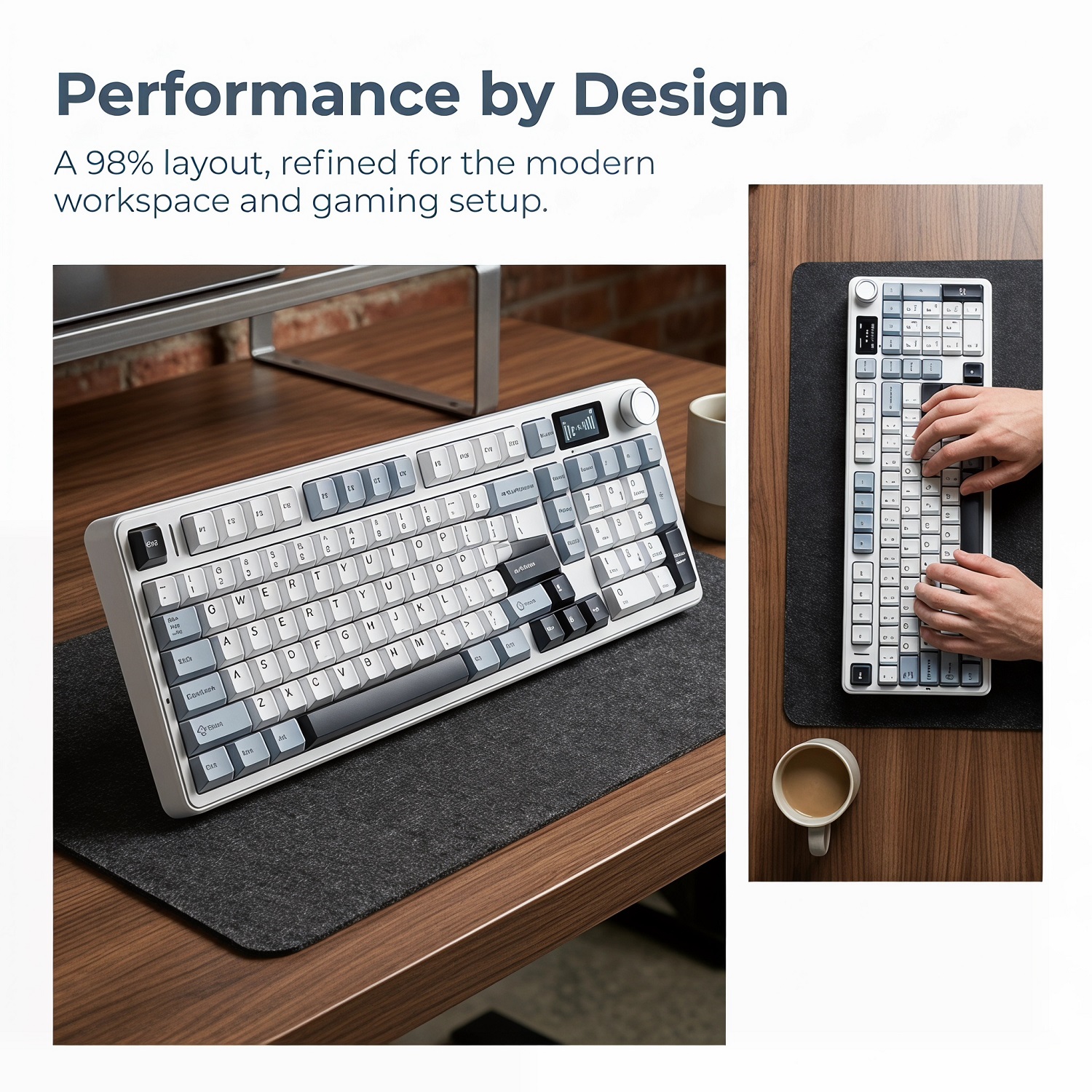 New AULA F99 Max Gasket Mechan - Gaming Keyboard Mechanical 评论和价格