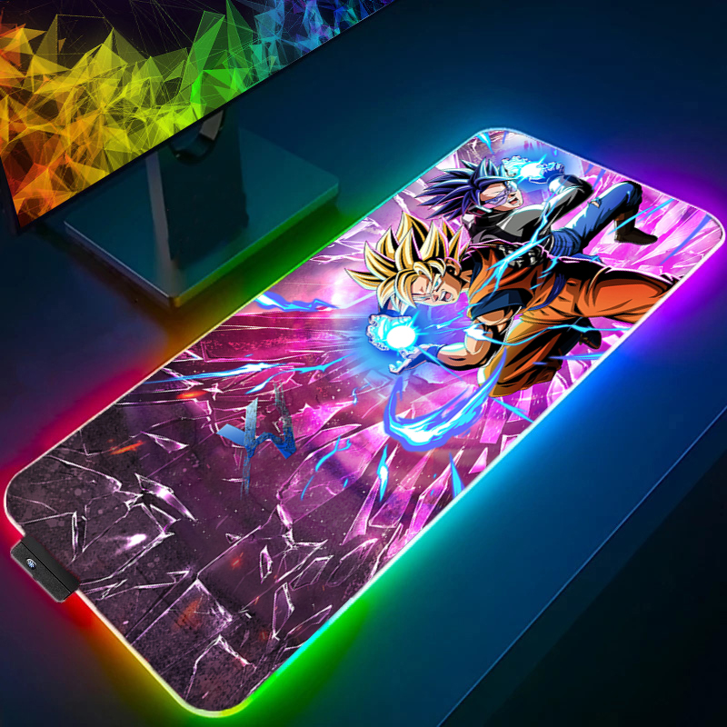 LED Mouse pad Dragon Ball Comp - Gaming Keyboard Noise 评论和价格