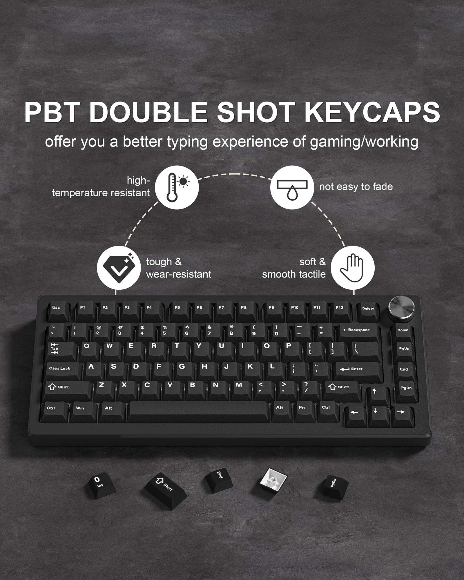 2026 New 133+ Keys Retro Black - Gaming Keyboard 2026 评论和价格