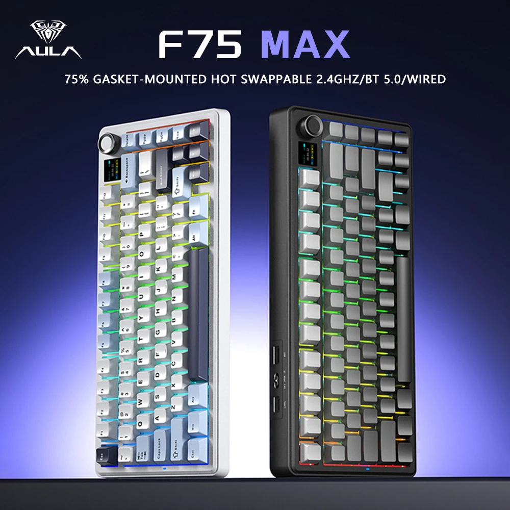 AULA F75 MAX Gaming Mechanical - Gaming Keyboard Expensive 评论和价格