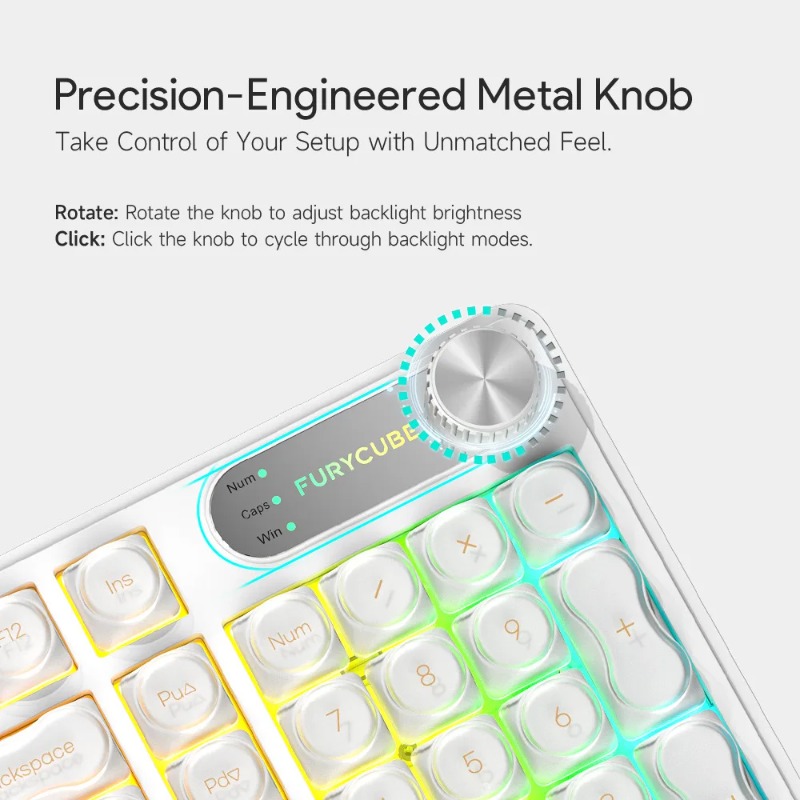 FURYCUBE IP98 Wired Keyboard R - Gaming Keyboard Ip98 评论和价格