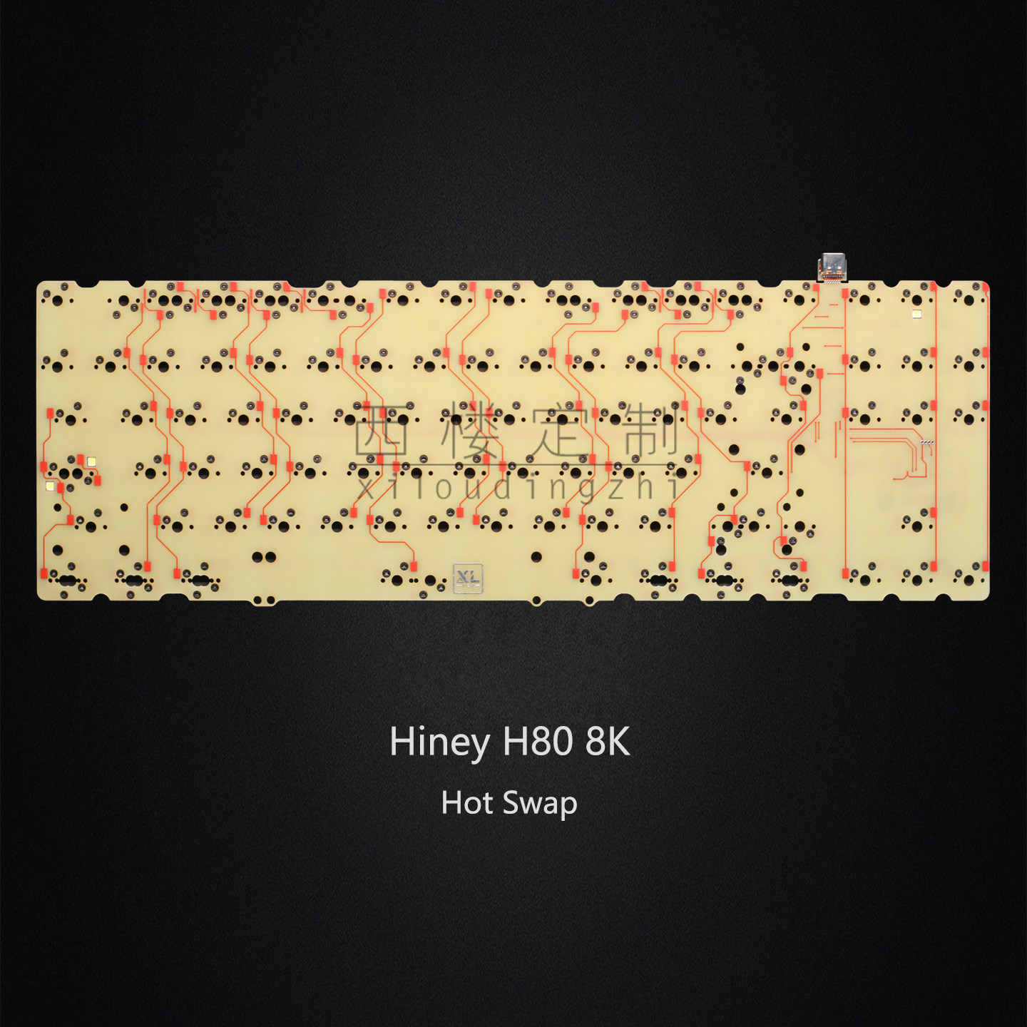 8k hotswap Hiney H80 pcb with  - Hot Swap Pcb 评论和价格