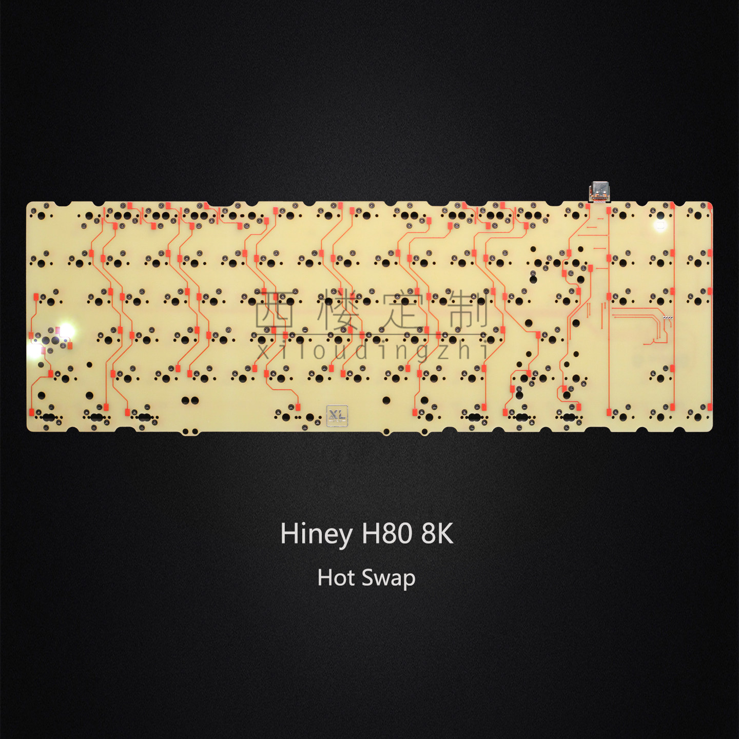 8k hotswap Hiney H80 pcb with  - Hot Swap Pcb 评论和价格