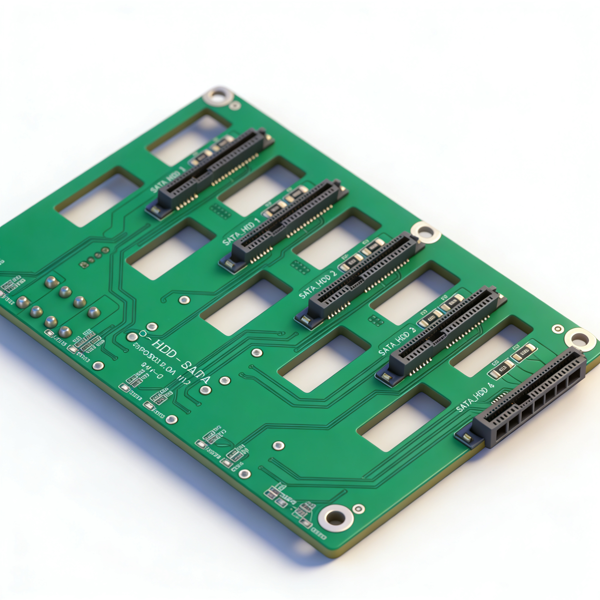 5-Bay SATA Hard Drive Backplan - Hot Swap Pcb 评论和价格