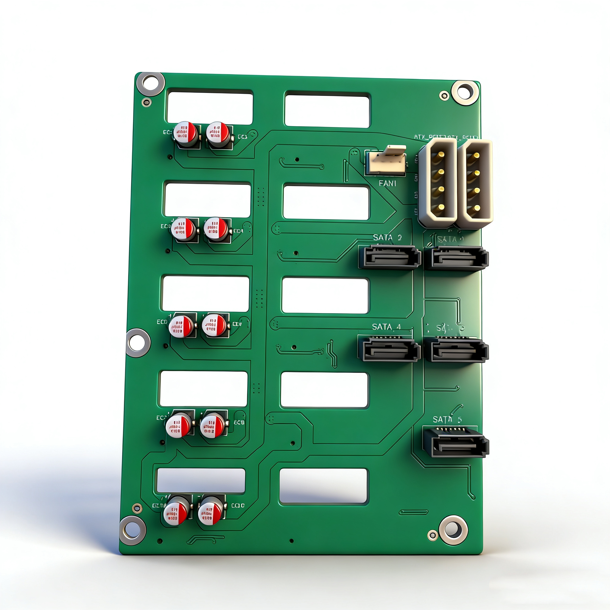 5-Bay SATA Hard Drive Backplan - Hot Swap Pcb 评论和价格