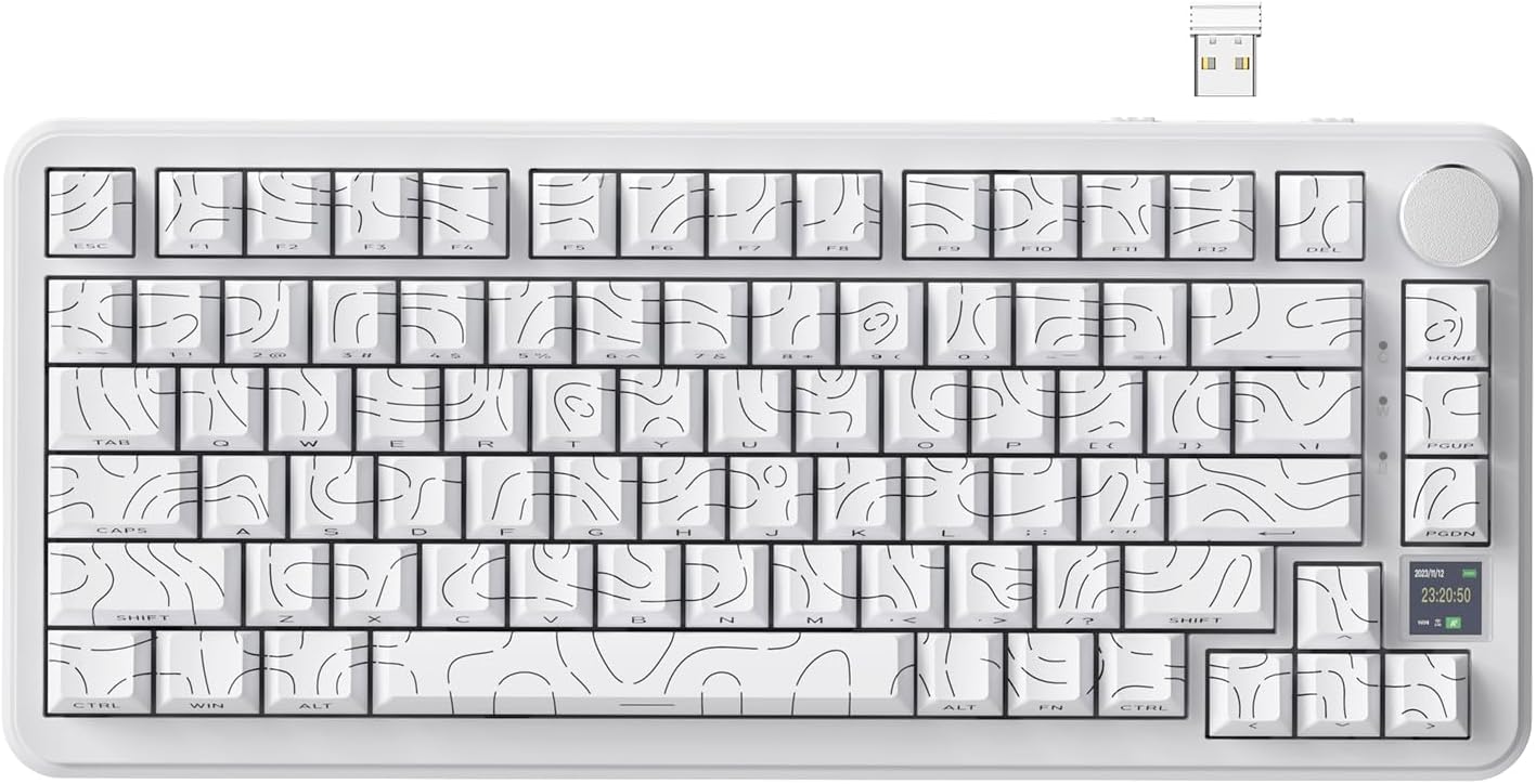 ATTACK SHARK X85Pro 75% Triple - Keyboard Gaming Mac 评论和价格