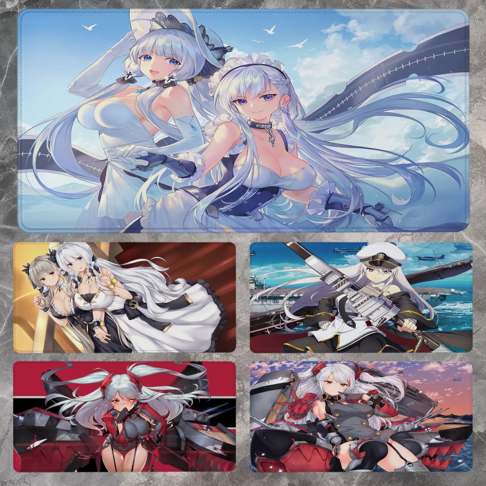 Azur Lane Mouse Pad 90x40CM No - Gaming Keyboard Non Mechanical 评论和价格