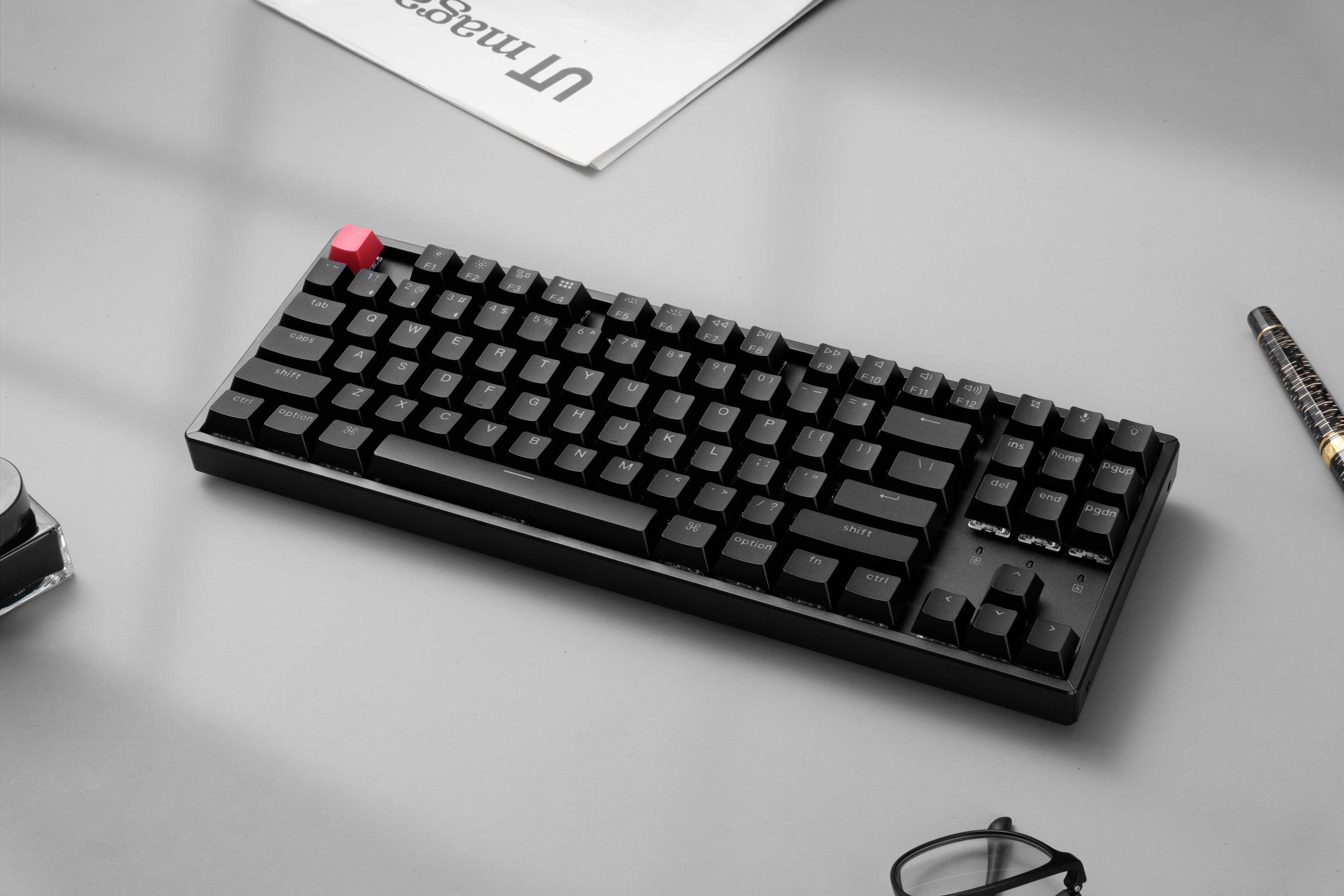 Keychron K8 V2 QMK Wireless Cu - Keyboard Gaming Mac 评论和价格