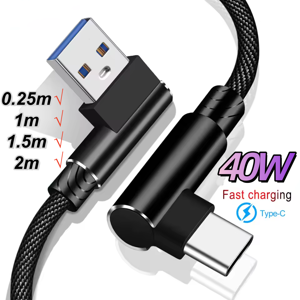 40W USB C Ports Fast Charge Ca - Coiled Usb Cable 评论和价格