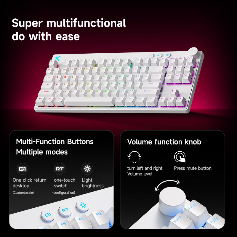 Mchose Mix87 Magnetic Swtich K - Gaming Keyboard Expensive 评论和价格