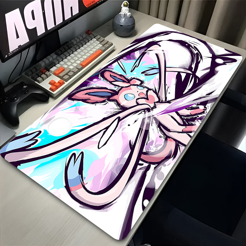 Large Pink Cute Mousepad XXL G - Gaming Keyboard Top 评论和价格