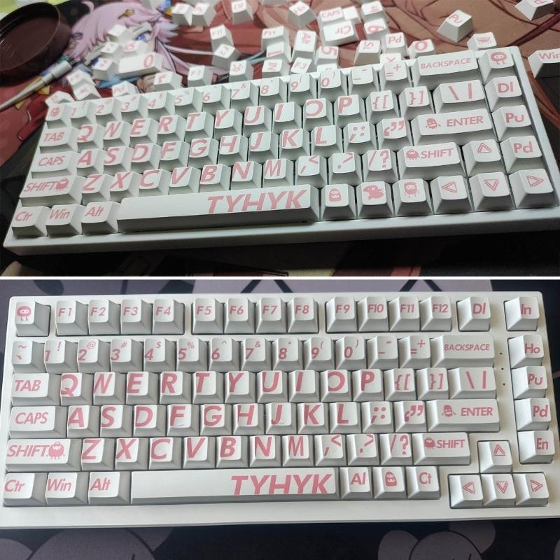 132Keys Big Letter PBT Keycap  - Gaming Keyboard Best 评论和价格