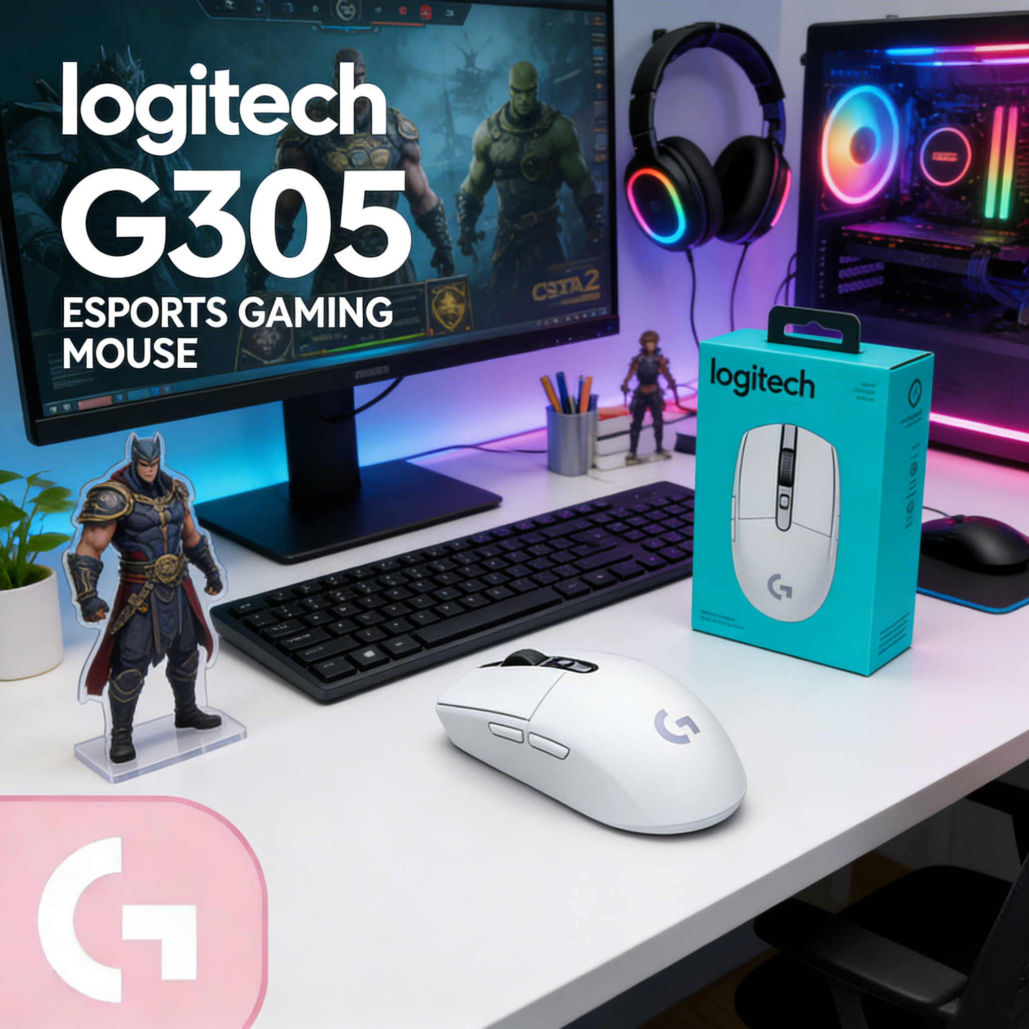 Logitech G305 Daedalus Rex LIG - Keyboard Gaming Mac 评论和价格