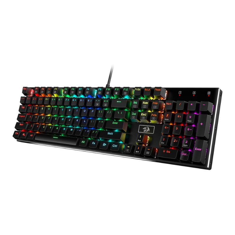 Redragon K556 RGB LED Backlit  - Gaming Keyboard No Noise 评论和价格