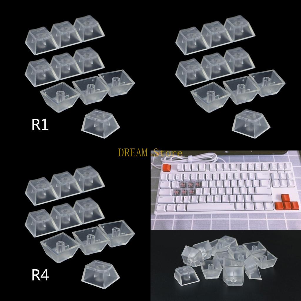 10Pcs Transparent ABS Universa - Gaming Keyboard Best 评论和价格
