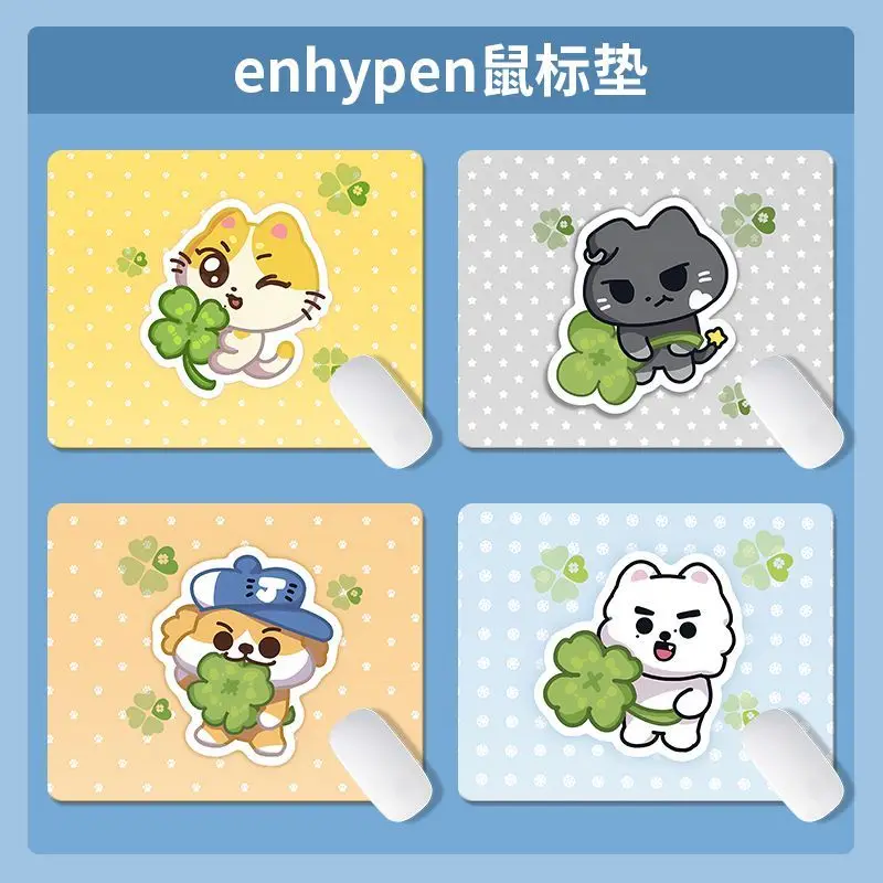ENHYPENS Cute Anime Peripheral - Gaming Keyboard And Mouse Pad 评论和价格