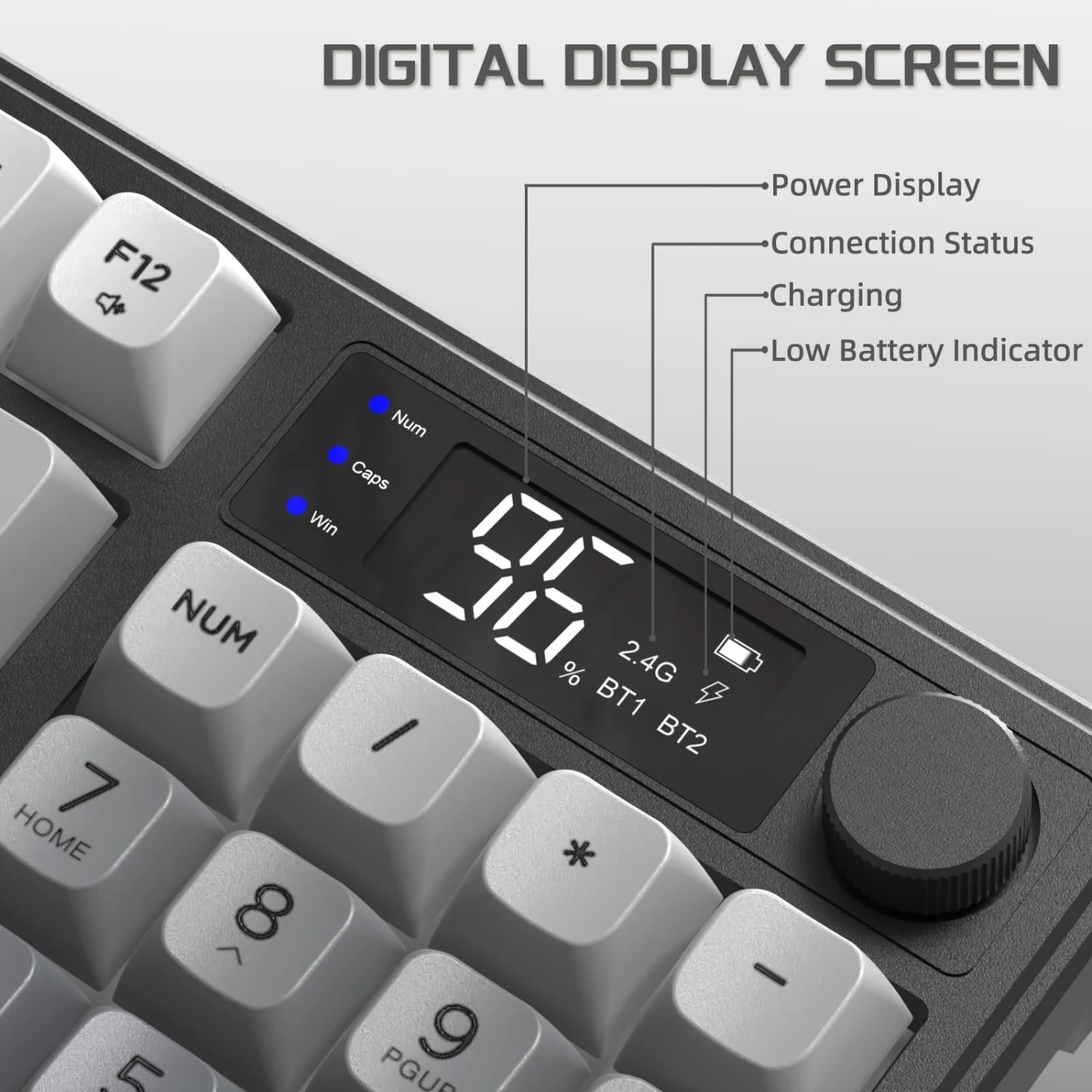 FREEWOLF M96 Wireless Keyboard - Gaming Keyboard 2026 评论和价格