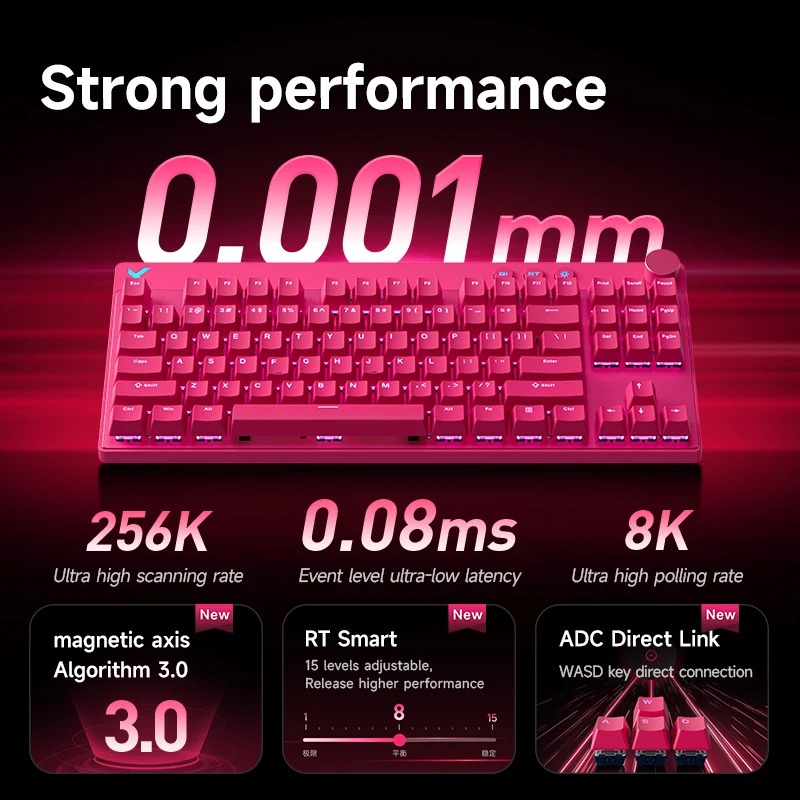 MCHOSE MIX87 Magnetic Swtich K - Gaming Keyboard Expensive 评论和价格